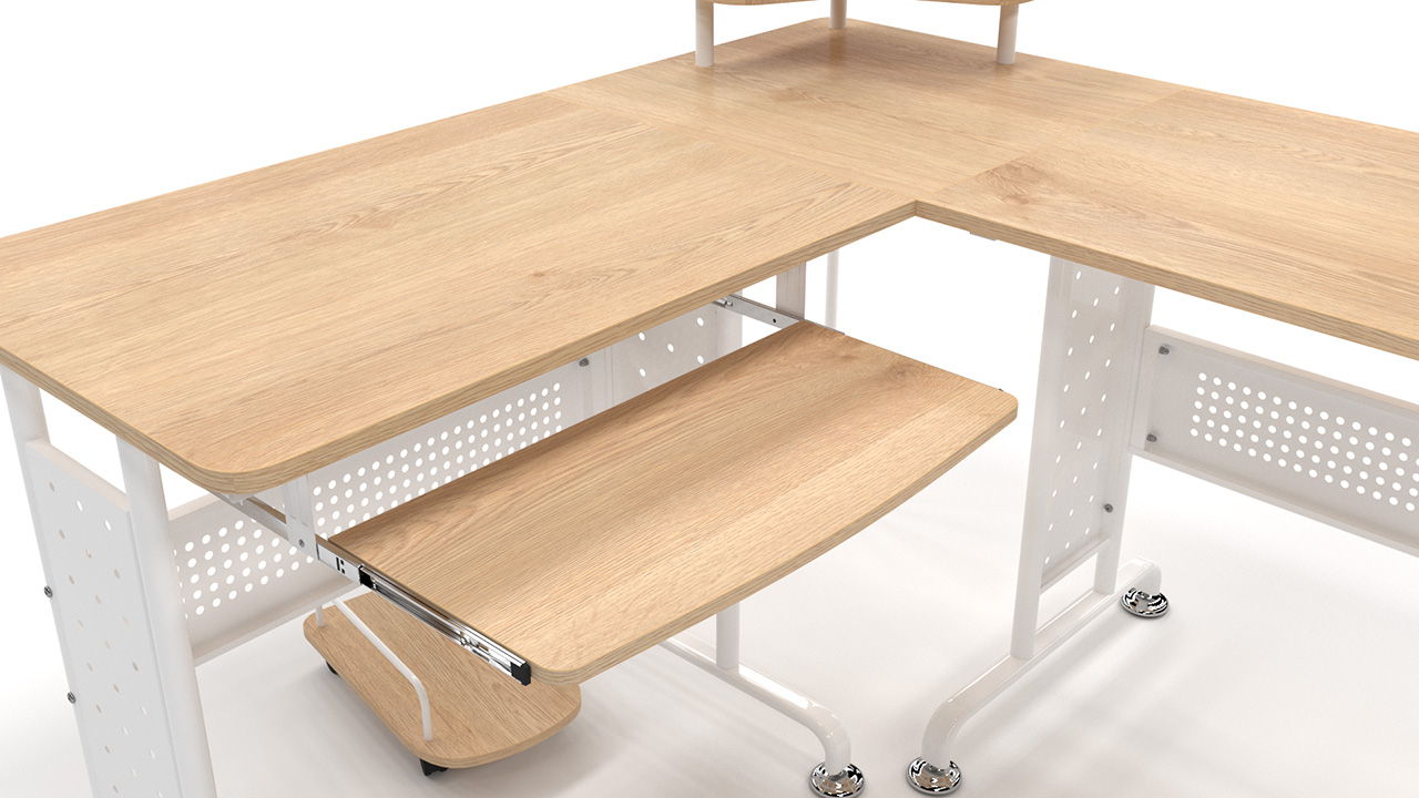 Bureau ordinateur CT-3807M, vue 2