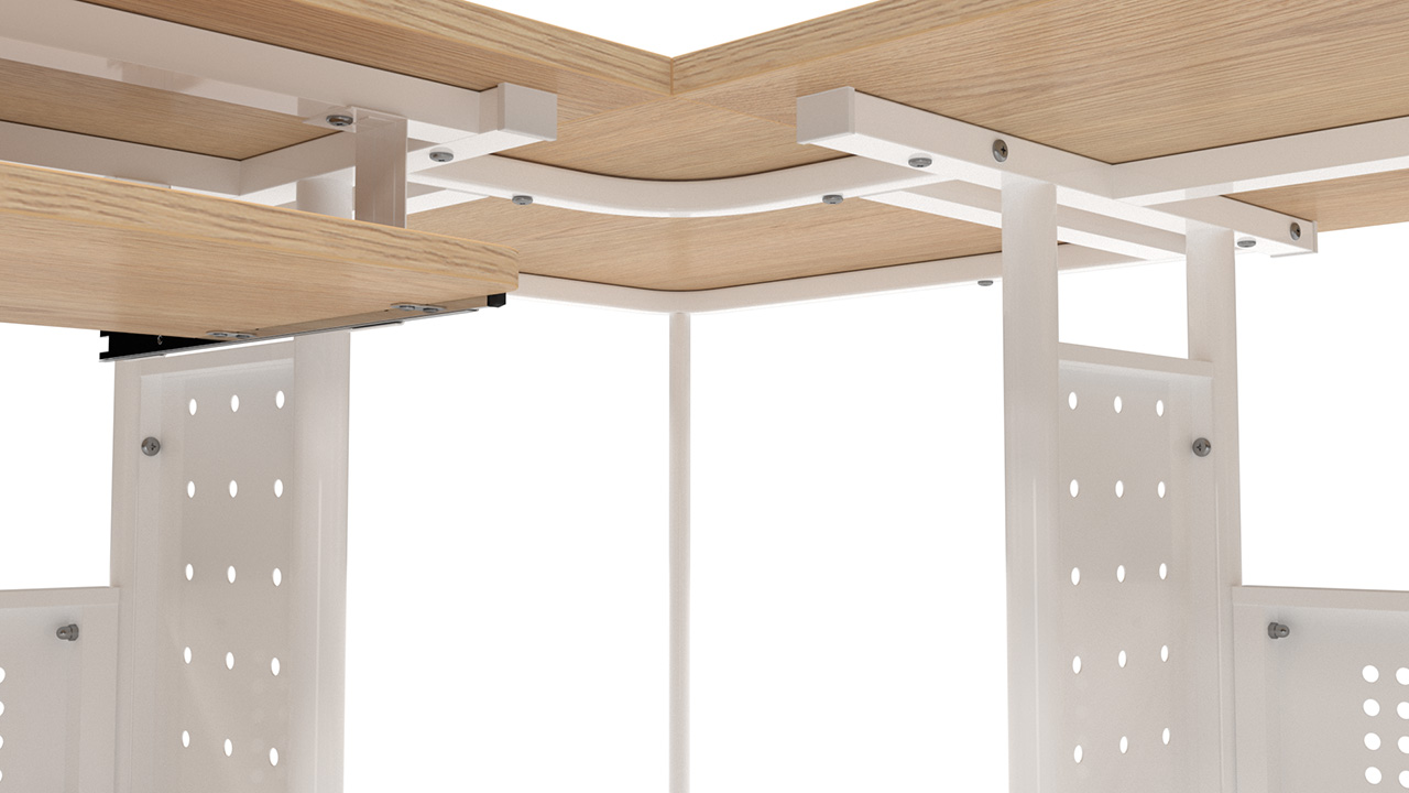 Bureau ordinateur CT-3807M, vue 3