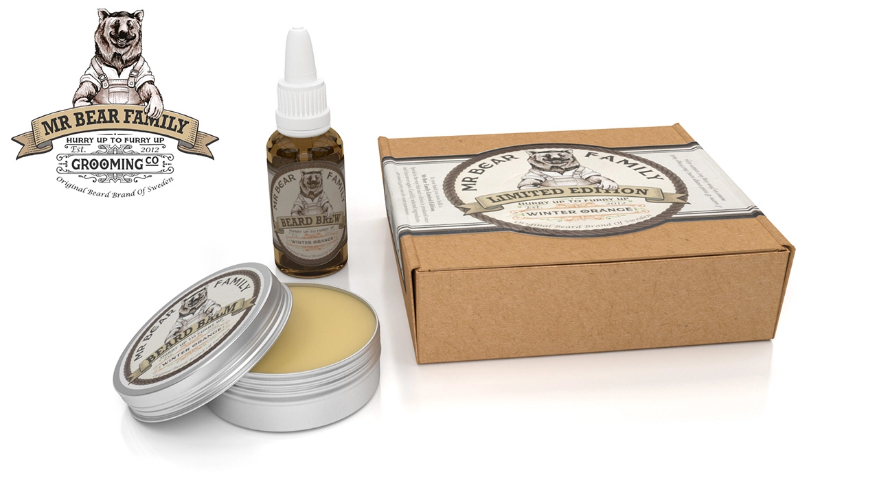 Mr Bear Familly Winter Orange LE