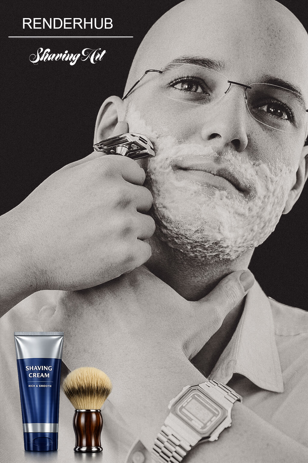 Shaving art